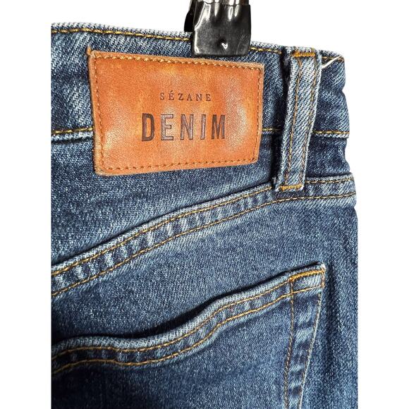 Sezane Brut Sexy Straight Jeans Size‎ 27 Denim Blue - Picture 9 of 11